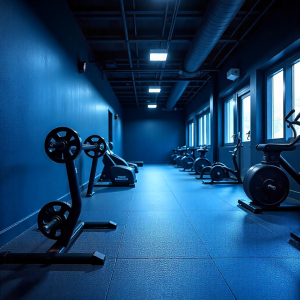 Professional rubber gym flooring UAE installation by experts