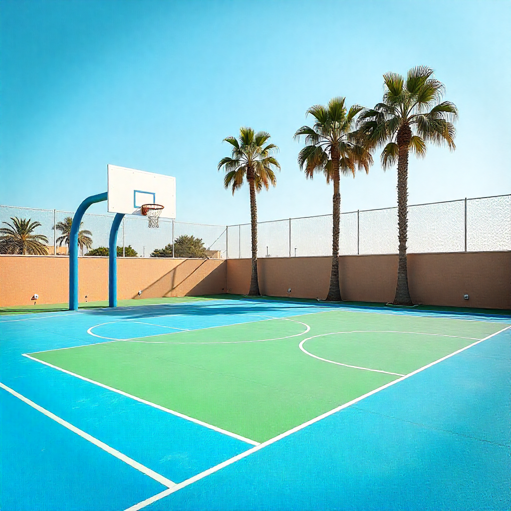 Rubber Sports Flooring UAE Durable rubber sports flooring for UAE multipurpose halls
