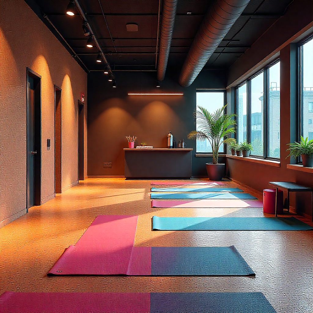 Eco-friendly sports flooring in UAE facility as part of sustainable design trends
