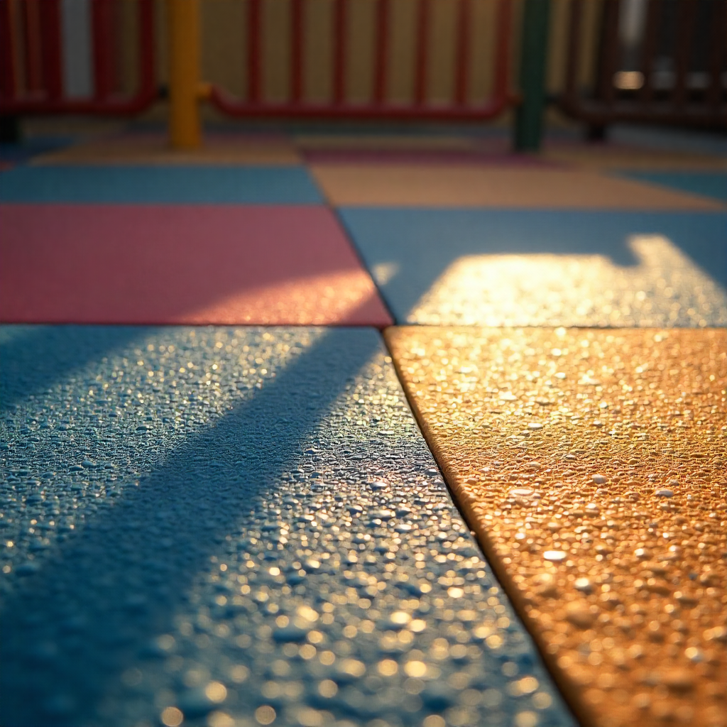 Slip-resistant flooring for safe school playgrounds UAE