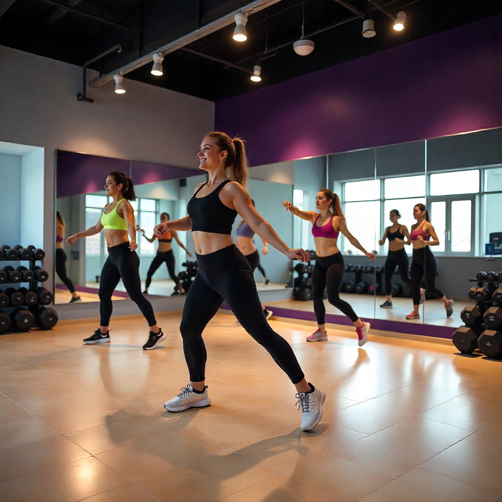 Modern indoor sports hall using SPC Sports Flooring UAE Modern indoor sports hall using SPC Sports Flooring UAE for stability, comfort, and professional performance.