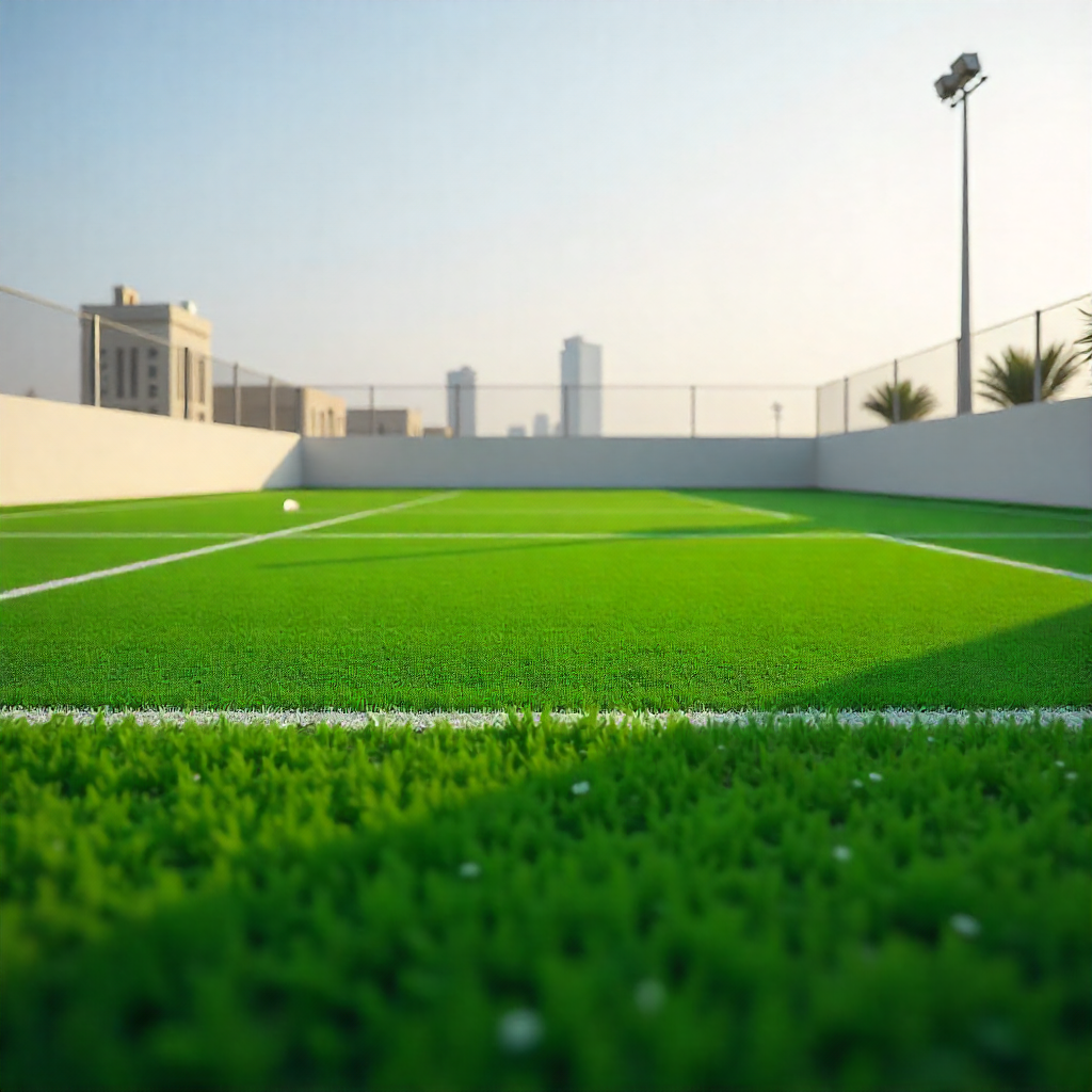 High-performance outdoor football turf UAE designed for durability, UV resistance, and stable infill.