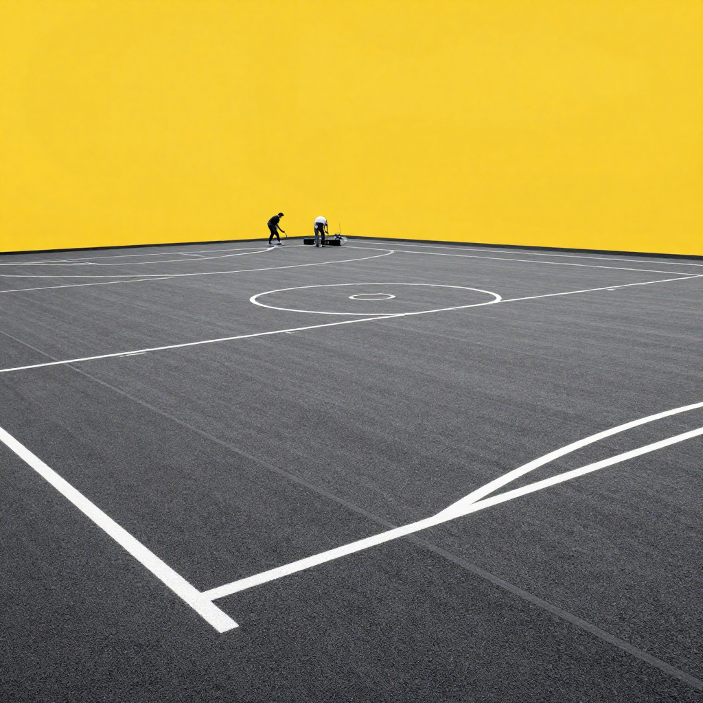 Commercial flooring project completed by affordable flooring experts in Dubai