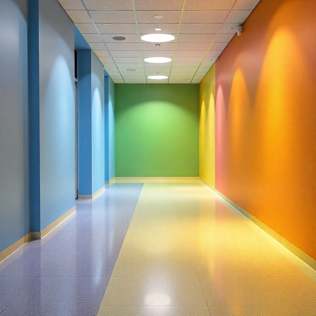 Polyflor vinyl flooring for hospitals and clinics in Dubai