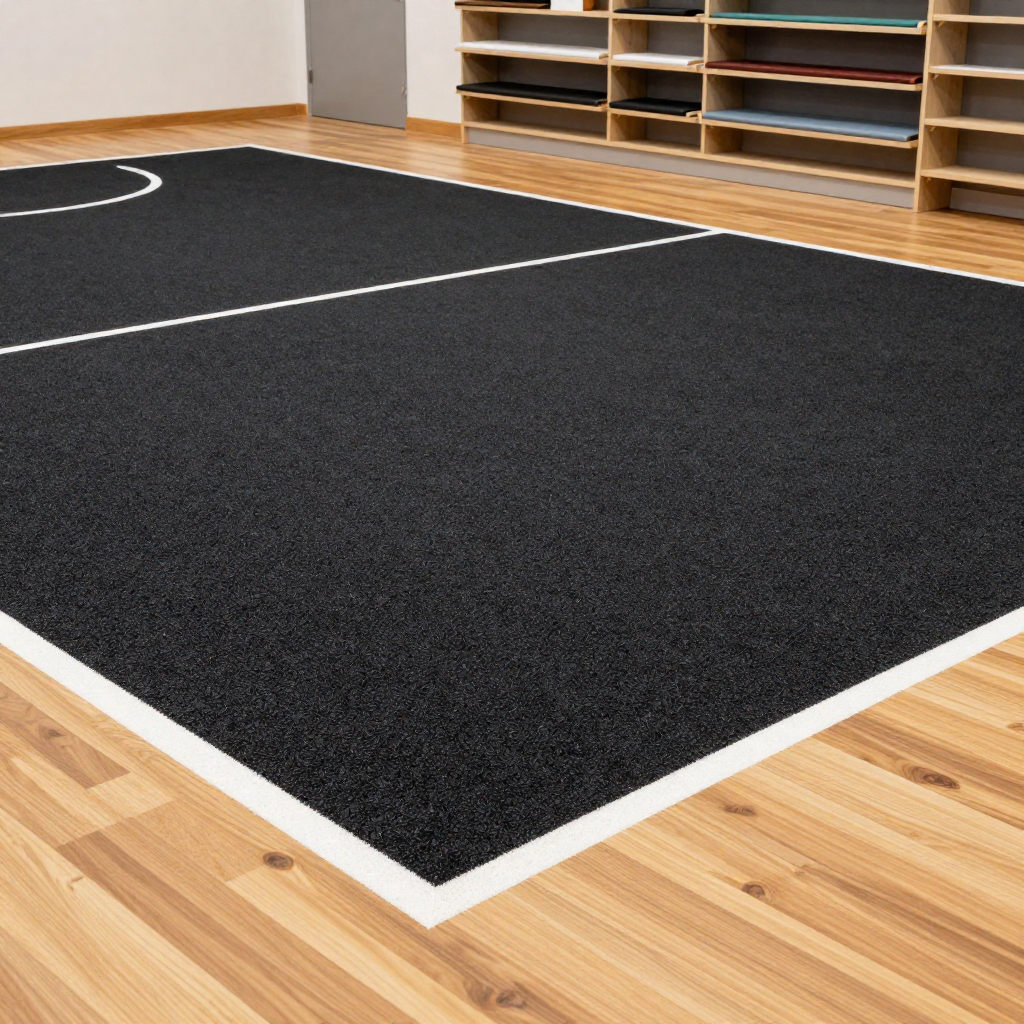 Non-slip and shock-absorbing sports floor Dubai