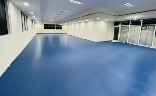 Polyurethane PU sports flooring texture with anti-slip finish