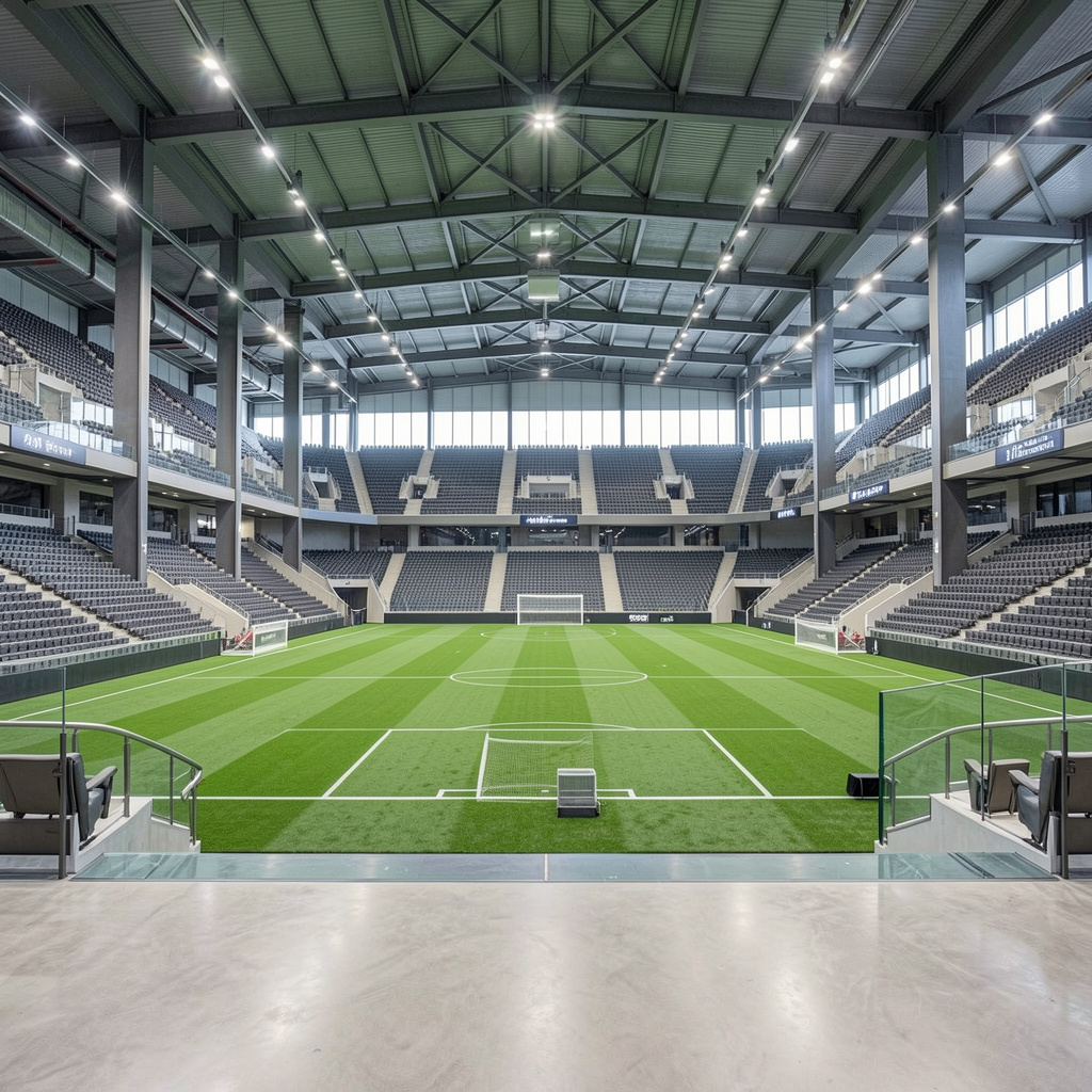 durable sports flooring UAE indoor sports facility with modern flooring system