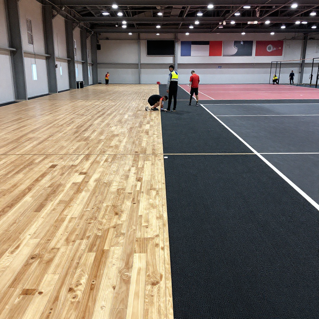 sports facility maintenance challenges highlighting need for durable sports flooring UAE
