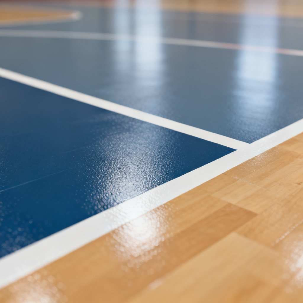 seamless PU sports flooring surface UAE