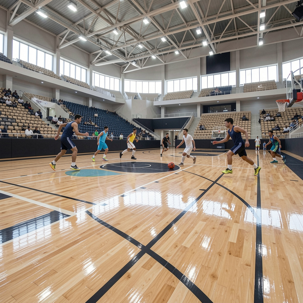 indoor sports flooring UAE trends