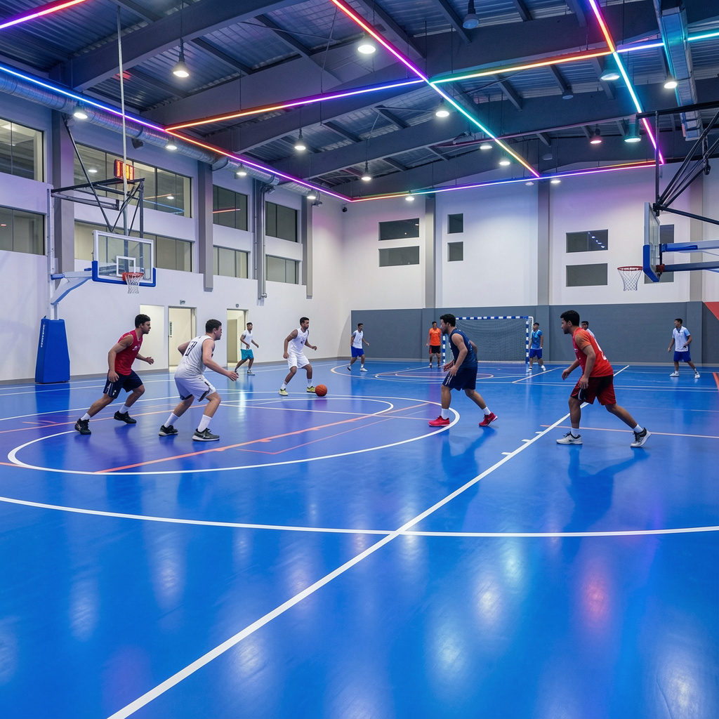 PU sports flooring UAE