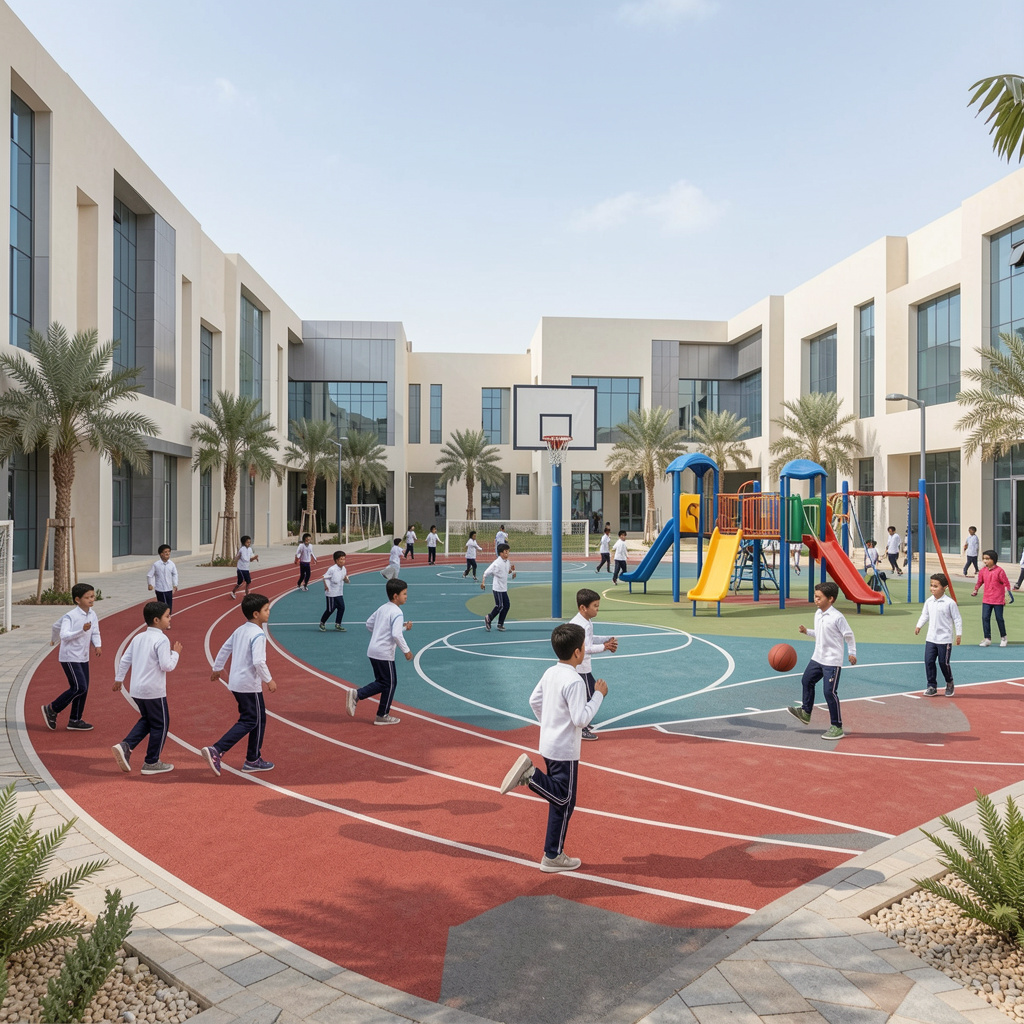 school sports facility UAE