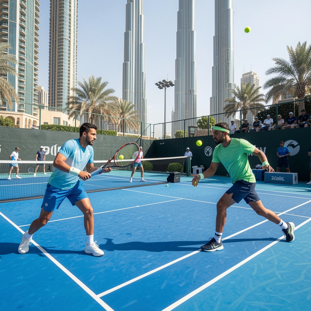 tennis court construction Dubai