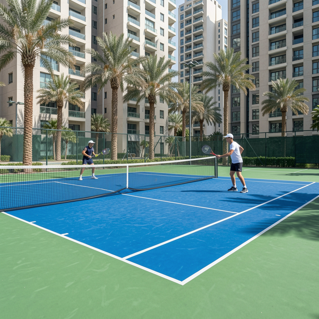 tennis court flooring Dubai