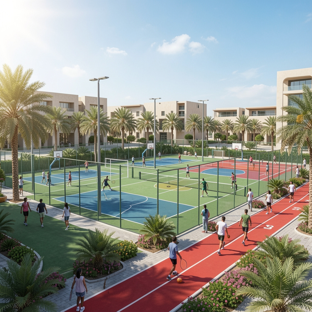 sports facility contractor UAE