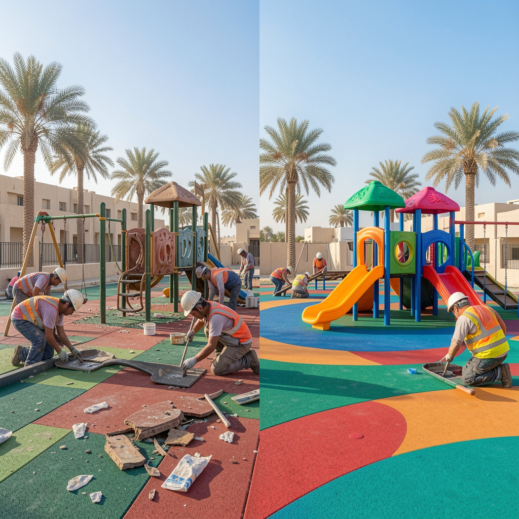 playground renovation UAE