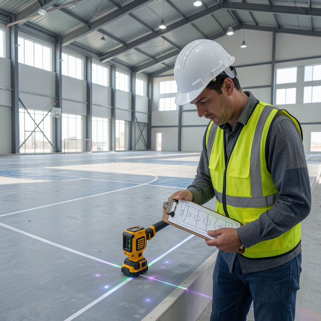indoor sports court inspection UAE