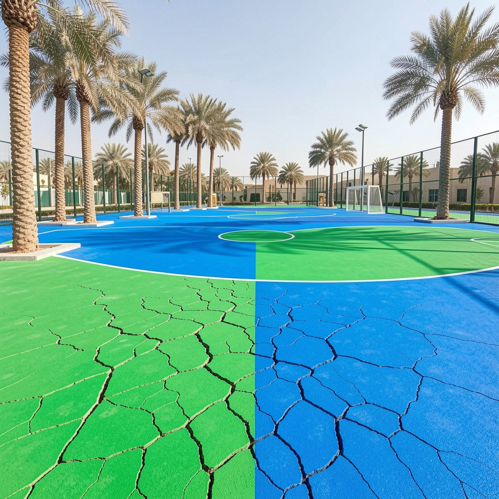 sports flooring renovation UAE