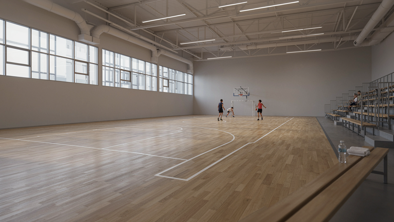 magnific_create-a-premium-photorea_mElPBXkhJQ Modern school sports flooring in a UAE indoor sports facility