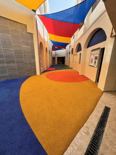 Play Area Cast in SITU